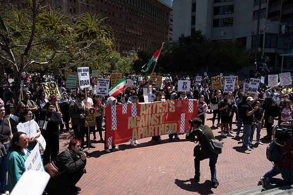 No War On Iran, SF 7 (Terry Scussel)