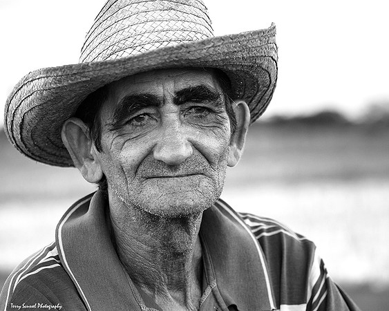 Rice Farmer 6 (B&W)