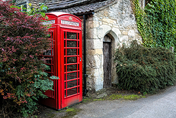 Castle Combe Phone Booth 1