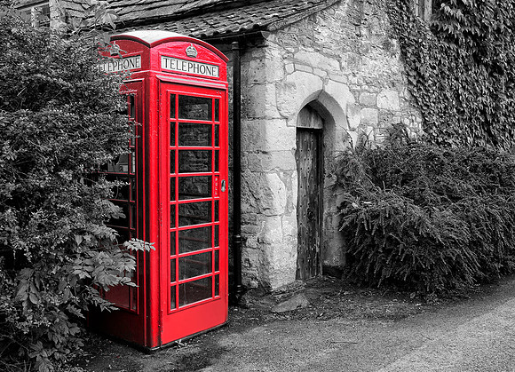 Telephone Booth - Cotswolds, England