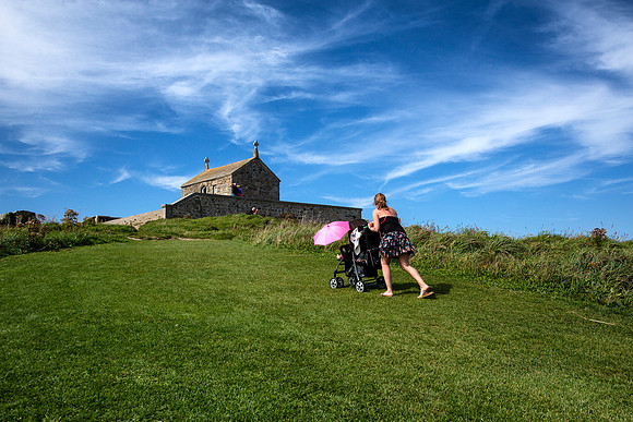 Uo the hill we go, St Ives