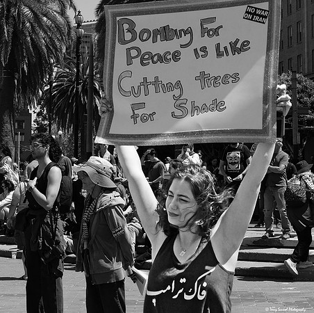 No War On Iran, SF 29 (Terry Scussel) copy bw
