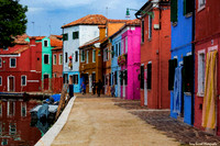 Burano Canal - Painterly