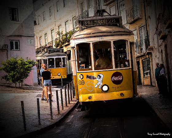 Dual Tram- impressionistic
