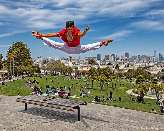 Day 68 - Carnaval SF 2018 Adonis Damien at Dolores Park  (Terry Scussel)