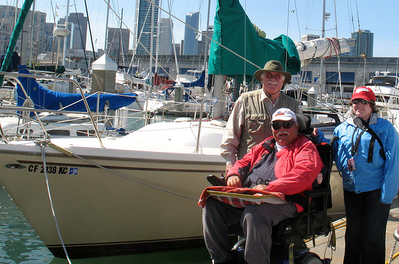 Herb, Terry and Chrissy - Sail on SF Bay2