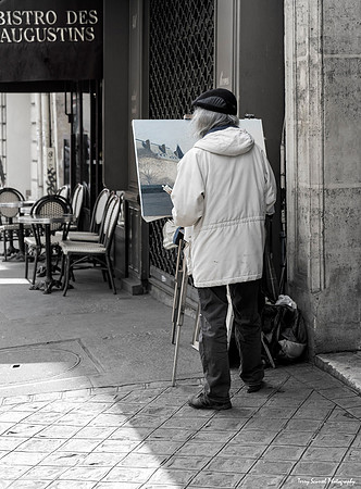 Artist at Bistro Des Augustins