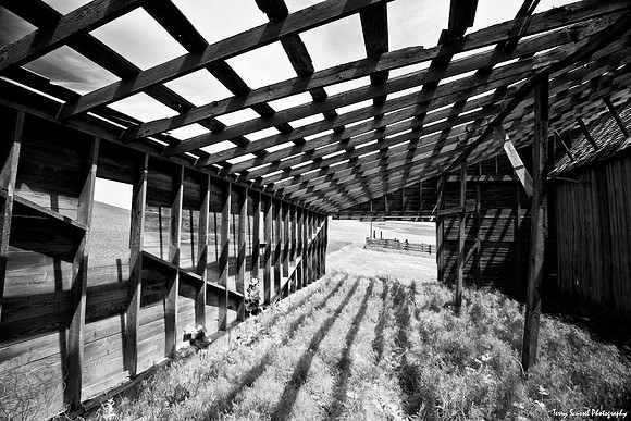 Roofless Barn