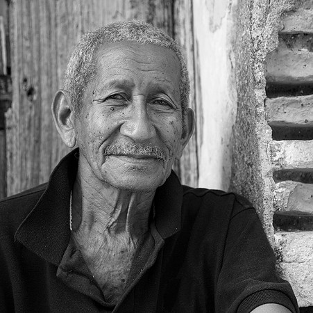 Trinidad Grand Father (B&W)